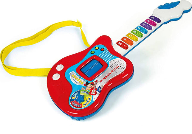 Clementoni 12063 - La Mia Prima Chitarra BIANCA Chitarra Elettronica per Bambini 3+ Giocattolo ideato, progettato e sviluppato in Italia Giocattoli Sanitaria Gioia del Bimbo - Villa San Giovanni, Commerciovirtuoso.it