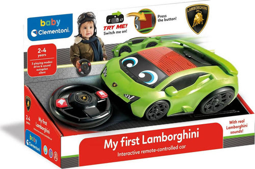 Clementoni 17845 my first lamborghini huracán tecnica baby rc car macchinina telecomandata, auto radiocomandata, bambini 2 anni, modello in scala parlante interattivo, batterie auto incluse Giochi e giocattoli/Veicoli/Macchine e camion/Auto e auto da corsa Sanitaria Gioia del Bimbo - Villa San Giovanni, Commerciovirtuoso.it