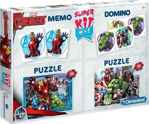 Clementoni 4in1 2 Puzzle 30 Pz. Memo Domino Avengers Marvel Memoria Educativo Giochi e giocattoli/Puzzle/Puzzle classici Trade Shop italia - Napoli, Commerciovirtuoso.it