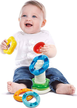Clementoni- Anelli Impilabili del Bosco Allegro Gioco per Bambini, Multicolore, 17103 Giocattoli Sanitaria Gioia del Bimbo - Villa San Giovanni, Commerciovirtuoso.it