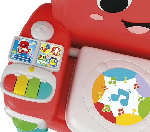 Clementoni Baby Canta, Suona E Balla, Poltroncina Interattiva, 12+ Mesi, Multicolore, 17678 Poltroncina Canta, Suona E Balla Clementoni