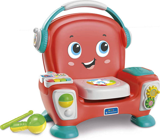 Clementoni Baby Canta, Suona E Balla Poltroncina Interattiva, Seggiolina Educativa Con Luci E Suoni per Bambini 12+ Mesi, 17678 Made in Italy Giochi e giocattoli/Giocattoli prima infanzia/Giochi musicali Sanitaria Gioia del Bimbo - Villa San Giovanni, Commerciovirtuoso.it