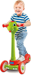 Clementoni Baby Dragon Push Scooter-Monopattino Draghetto per Bambini