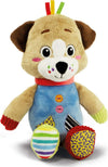 Clementoni--Baby-for-You-Cagnolino-Pete-The-Puppy-Peluche,-Gioco-Prima-Infanzia,-Giocattolo-Prime-attività,-Pupazzo-Neonato-100%-Lavabile-in-Lavatrice,-Multicolore,-17905
