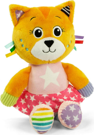 Clementoni--Baby-for-You-Gatto-Katy-The-Kitty-Peluche,-Gioco-Prima-Infanzia,-Giocattolo-Prime-attività,-Pupazzo-Neonato-Lavabile-in-Lavatrice,-0-36-Mesi,-Multicolore,-17908