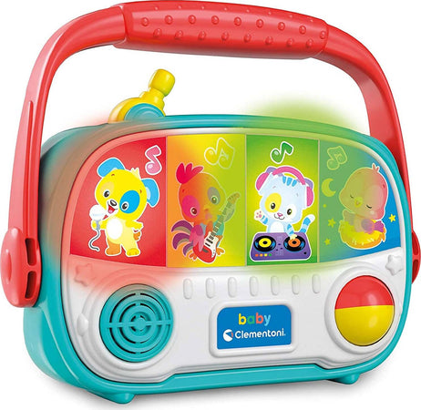 CLEMENTONI Baby Radio Giocattolo Prima Infanzia, Gioco Musicale elettronico, Centro Attività, Bambini 10 mesi+, Multicolore, 17439 Giocattoli Sanitaria Gioia del Bimbo - Villa San Giovanni, Commerciovirtuoso.it