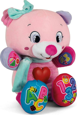 Clementoni- Betta Dolce Orsetto Peluche parlante interattivo-Gioco educativo Prima Infanzia, 6 Mesi+, 17399 Giochi e giocattoli/Giocattoli prima infanzia/Giochi musicali Sanitaria Gioia del Bimbo - Villa San Giovanni, Commerciovirtuoso.it