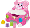Clementoni Clemmy Poltroncina Porta Mattoncini Girl Bambina Con 10 Mattoncini Morbidi