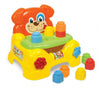 Clementoni Clemmy Poltroncina Porta Mattoncini Girl Bambina Con 10 Mattoncini Morbidi