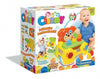 Clementoni Clemmy Poltroncina Porta Mattoncini Girl Bambina Con 10 Mattoncini Morbidi