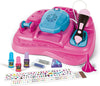 Clementoni Crazy Chic Nail Art Studio Decora Unghie per Bambine Con Penna Spara Glitter