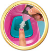 Clementoni Crazy Chic Nail Art Studio Decora Unghie per Bambine Con Penna Spara Glitter