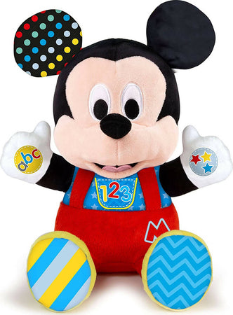 Clementoni disney baby mickey gioca e impara, peluche parlante, multicolore, standard, 17303, educativo Giochi e giocattoli/Elettronica per bambini/Giochi elettronici Sanitaria Gioia del Bimbo - Villa San Giovanni, Commerciovirtuoso.it