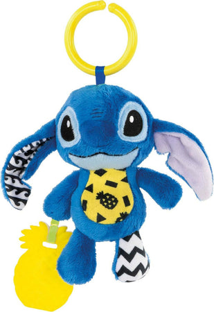 Clementoni-Disney-Baby-On-The-Go-Plush-Stitch-Peluche-Prima-Infanzia,-Giocattolo-Prime-attività,-Pupazzo-Neonato,-Gioco-Passeggino,-Lavabile,-Multicolore,-17919