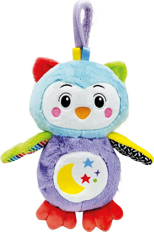 Clementoni- Good Night Owl-peluche Neonato Interattivo Luce Notturna E Suoni, Giocattolo Bambini 0-36 Mesi, Multicolore, 17801 Giochi e giocattoli/Elettronica per bambini/Giochi elettronici Sanitaria Gioia del Bimbo - Villa San Giovanni, Commerciovirtuoso.it