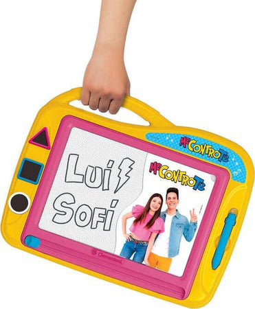 CLEMENTONI Me Contro Te Lavagna Magnetica, Lavagna cancellabile, tavola da Disegno, lavagnetta per Scrivere e disegnare, Bambini 4 Anni+, Multicolore, 18619 Giocattoli Sanitaria Gioia del Bimbo - Villa San Giovanni, Commerciovirtuoso.it