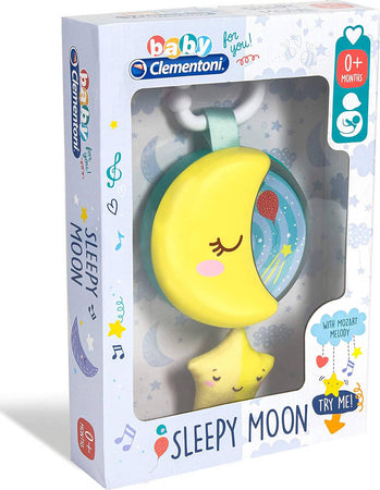 Clementoni- Sleepy Moon Carillon Musicale Culla Neonato, Multicolore Giocattoli Sanitaria Gioia del Bimbo - Villa San Giovanni, Commerciovirtuoso.it