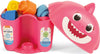 Clementoni Soft Clemmy Baby Shark - Secchiello con Personaggio-Set mattoncini Morbidi-Made in Italy, 10 Mesi+, 17425 Baby Shark Clemmy family bucket Giocattoli Sanitaria Gioia del Bimbo - Villa San Giovanni, Commerciovirtuoso.it