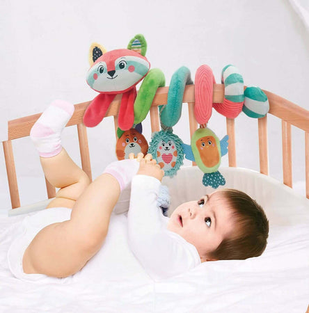 Clementoni- Soft Happy Animals-spirale, Giocattolo Morbido Da Appendere, Gioco Passeggino Neonato, Bambini 0-36 Mesi-100% Lavabile, Multicolore, 17799 Giochi e giocattoli/Giocattoli prima infanzia/Primi giochi/Giochi da passeggino Sanitaria Gioia del Bimbo - Villa San Giovanni, Commerciovirtuoso.it