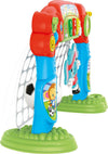 Clementoni- tira e segna goleador evolution, porta calcio per bambini 18 mesi-gioco elettronico e interattivo, centro attività, insegna i numeri-parlante in italiano, made in italy, multicolore, 17438 Giochi e giocattoli/Elettronica per bambini/Giochi elettronici Sanitaria Gioia del Bimbo - Villa San Giovanni, Commerciovirtuoso.it