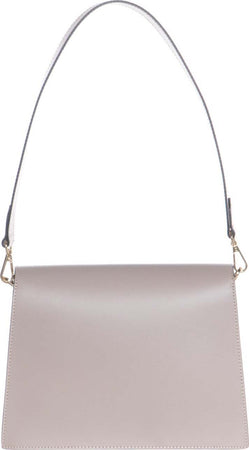 Cleo---Borsa-a-spalla-Beige-da-Donna-in-Pelle
