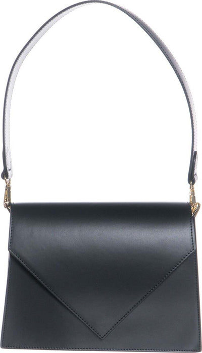 Cleo---Borsa-a-spalla-Nero-da-Donna-in-Pelle