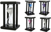 CLESSIDRA DI LEGNO NERO TIMER 60 MINUTI A SABBIA OROLOGIO DECORAZIONI HOURGLASS Casa e cucina/Decorazioni per interni/Orologi/Orologi particolari/Meridiane Trade Shop italia - Napoli, Commerciovirtuoso.it