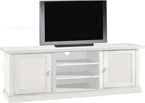 CLIFFORD---mobile-porta-tv-in-legno-massello-46x160x56-Bianco-Milani-Home