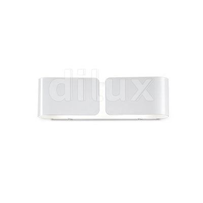 Ideal Lux CLIP AP2 SMALL BIANCO Parete 44cm. | Cod. 014166