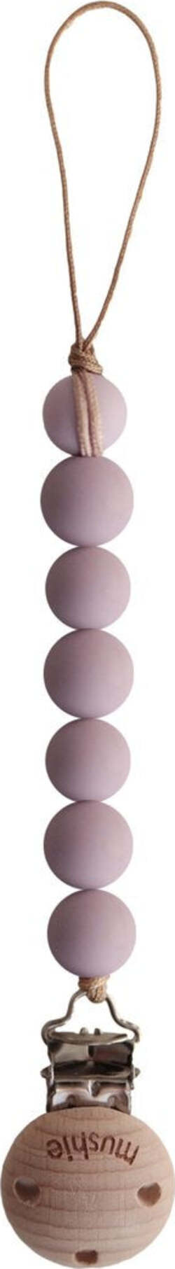 Clip Portaciuccio Mushie Halo Mauve Prima infanzia/Succhietti e massaggiagengive/Catenelle porta succhietto La Casa Del Bebè - Napoli, Commerciovirtuoso.it