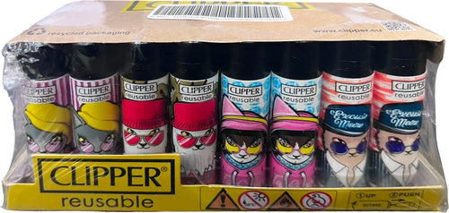 Clipper Box 48 Accendini Pack Maxi Large Grandi Casa e cucina/Decorazioni per interni/Candele e portacandele/Accessori per candele/Accendini Grow Up - Casoria, Commerciovirtuoso.it