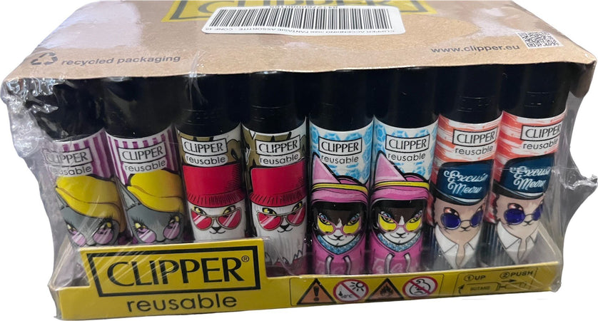 Clipper Box 48 Accendini Pack Maxi Large Grandi Casa e cucina/Decorazioni per interni/Candele e portacandele/Accessori per candele/Accendini Grow Up - Casoria, Commerciovirtuoso.it