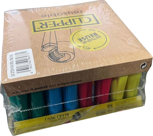 Clipper Box 48 Accendini Pack Mini Small Piccole Casa e cucina/Decorazioni per interni/Candele e portacandele/Accessori per candele/Accendini Grow Up - Casoria, Commerciovirtuoso.it