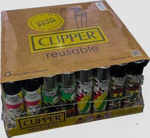 Clipper Box 48 Accendini Pack Mini Small Piccole Casa e cucina/Decorazioni per interni/Candele e portacandele/Accessori per candele/Accendini Grow Up - Casoria, Commerciovirtuoso.it