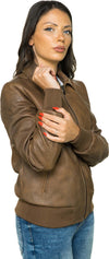 Cloe---Bomber-Donna-Cuoio-in-vera-pelle