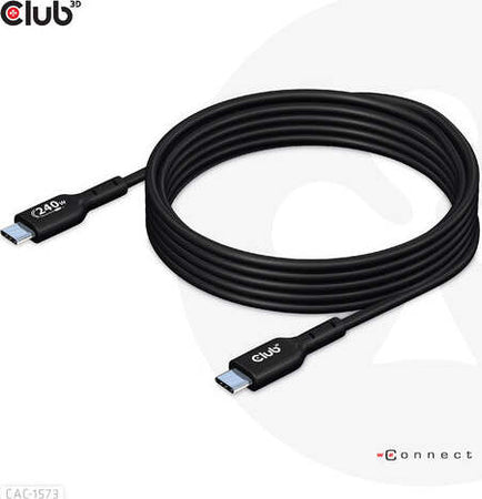 CLUB3D-USB-2.0-Type-C-Bi-Directional-Cable-Data-480Mb-Pd-240W(48V/5A)-EPR-2m
