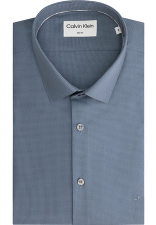 calvin klein CAMICIA STRUCTURE SLIM SHIRT da uomo