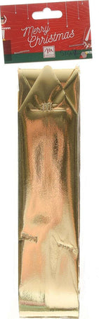 Coccarda metallizzato decorazione natalizia per regali 5 x 83 cm Casa e cucina/Decorazioni per interni/Addobbi e decorazioni per ricorrenze/Decorazioni natalizie/Oggettistica MagiediNatale.it - Altamura, Commerciovirtuoso.it