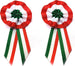 Coccarda Tricolore Con Spilla a Balia 5 Cm Sport e tempo libero/Fan Shop/Cimeli sportivi/Spille e bottoni Il Distintivo - Pesaro, Commerciovirtuoso.it