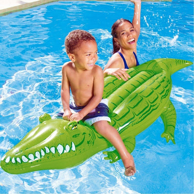 COCCODRILLO CAVALCABILE SALVAGENTE GIGANTE GIOCO GONFIABILE 168 X 79 CM Giochi e giocattoli/Sport e giochi all'aperto/Giochi aquatici e piscine per bambini/Canotti e gonfiabili galleggianti Trade Shop italia - Napoli, Commerciovirtuoso.it