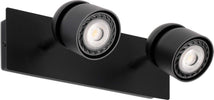 COCO 2L Lampada da parete nera Illuminazione/Illuminazione per interni/Illuminazioni per pareti/Applique Led Mall Home - Napoli, Commerciovirtuoso.it