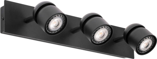 COCO 3L Lampada da parete nera Illuminazione/Illuminazione per interni/Illuminazioni per pareti/Applique Led Mall Home - Napoli, Commerciovirtuoso.it