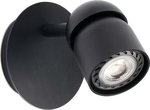 COCO Lampada da parete nera 1L Illuminazione/Illuminazione per interni/Illuminazioni per pareti/Applique Led Mall Home - Napoli, Commerciovirtuoso.it