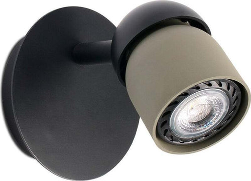 COCO Lampada da parete nera/verde 1L Illuminazione/Illuminazione per interni/Illuminazioni per pareti/Applique Led Mall Home - Napoli, Commerciovirtuoso.it