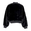 Nike Pelliccia Donna W Sportswear Reversible Faux Fur Bomber Black/coconut Milk da donna