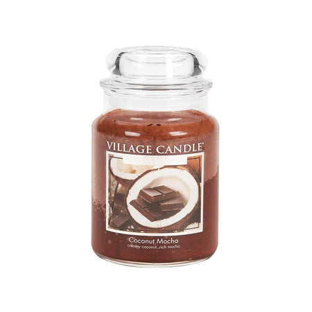 Candele profumate "Village Candle" profumatore per ambienti 16 once, Giara in vetro 450 gr