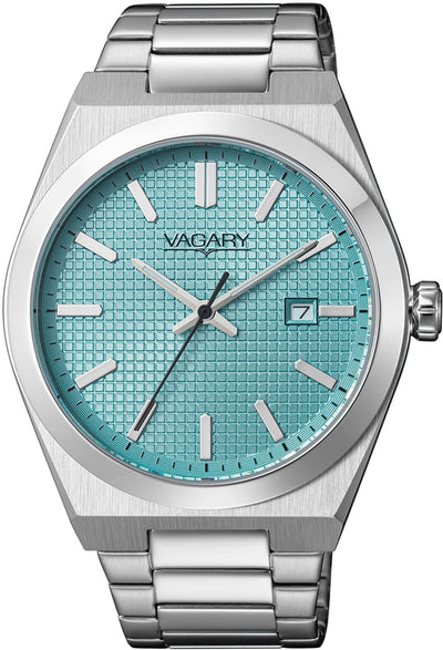 Coerari e movimento a vista Vetro Minerale Tipo cinturino Bracciale Metallo Materiale cinturino Acciaio Tipo quadrante Analogico Colore quadrante Ice Blue Impermeabilità WR 10 Bar Diametro cassa (mm) 40,00 Peso (gr) 148,00