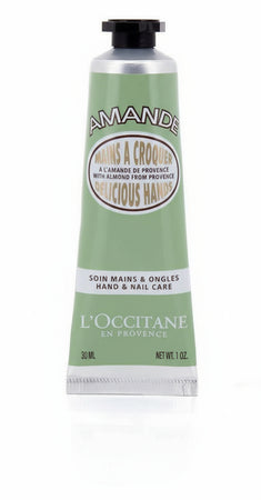 Cofanetto routine corpo alla mandorla L'Occitane en Provence (Amande Gourmande) Olio doccia Latte concentrato e Crema mani