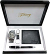 Cofanetto Set Regalo Elegante Per Uomo Orologio Portafoglio Penna Portachiavi Moda/Uomo/Orologi/Orologi da polso Trade Shop italia - Napoli, Commerciovirtuoso.it