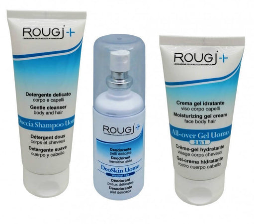 Cofanetto Speciale Uomo Set Doccia-shampoo Crema Deodorante Rougj